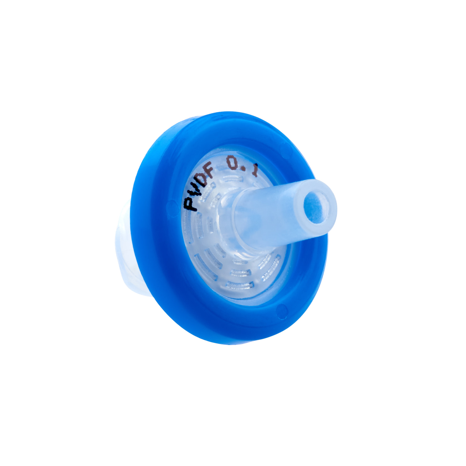 CELLTREAT PVDF Syringe Filter, 0.100 um Pore Size, 13mm Membrane Diameter, Sterile, 75 per Case